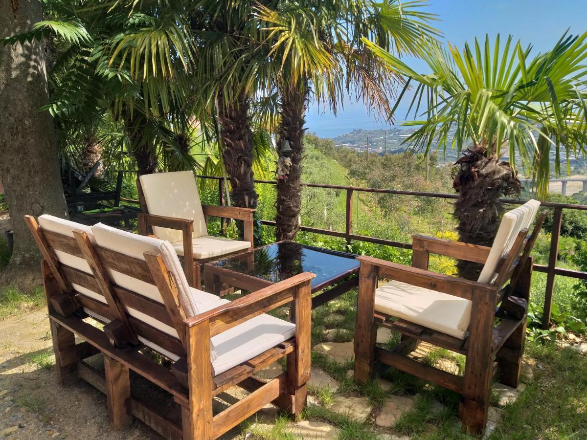 Penzion Detached House With Garden And Sea View Sanremo Exteriér fotografie
