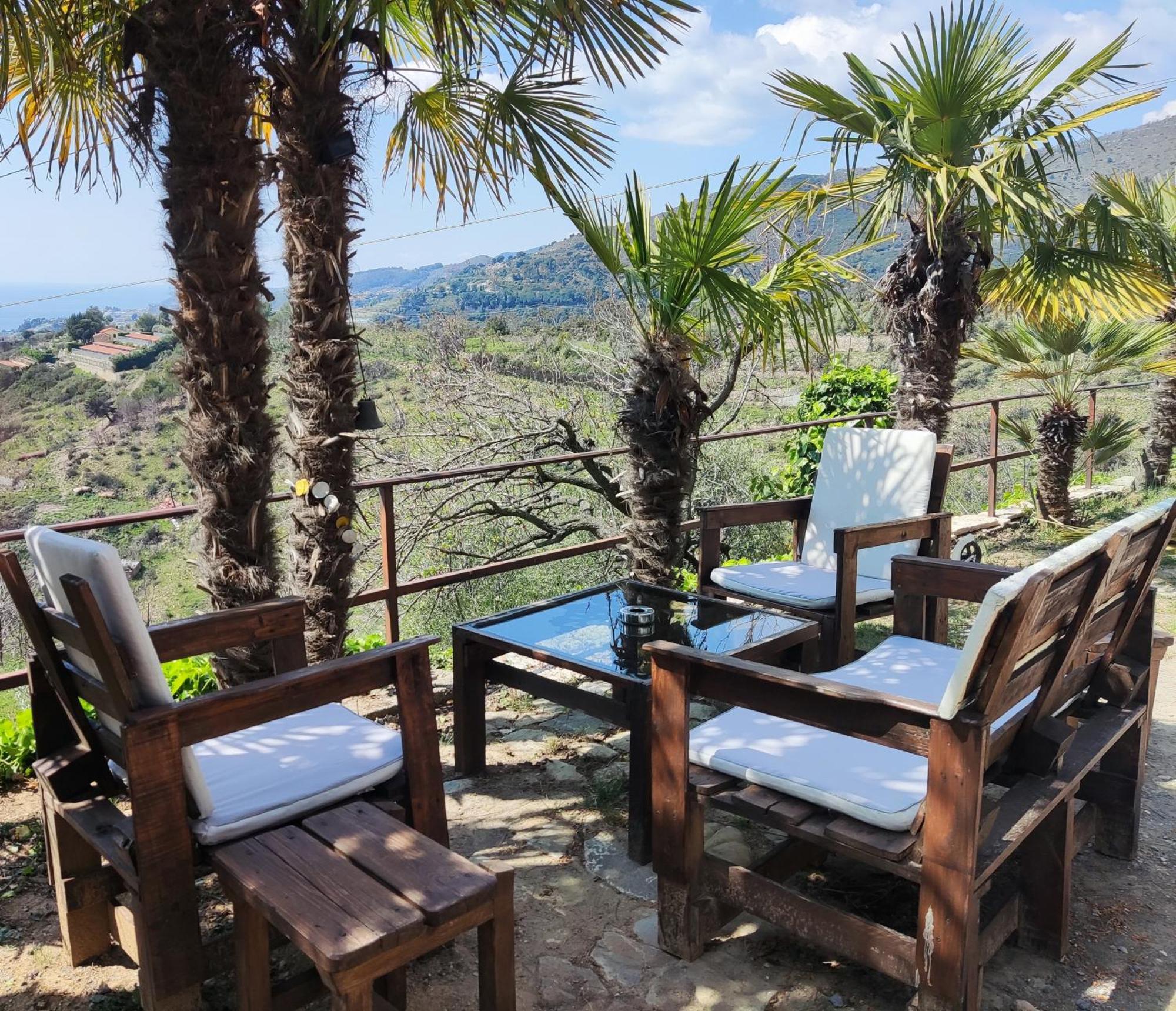 Penzion Detached House With Garden And Sea View Sanremo Pokoj fotografie